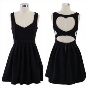 Poof Couture LBD little black dress Small NWT